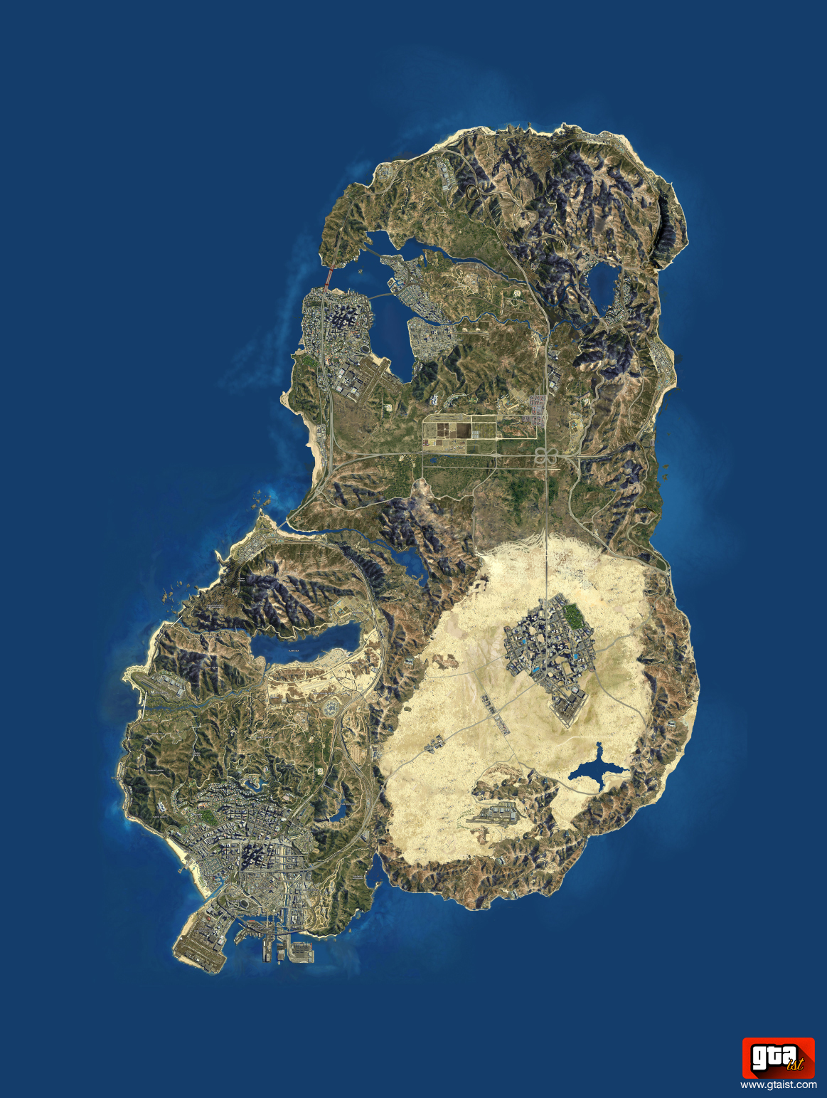 Fan-made GTA 6 Map Has Fans Salivating At Its Size - GTA BOOM